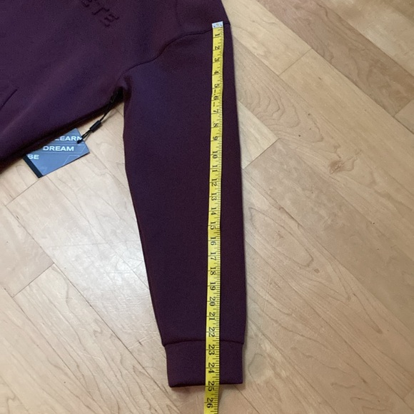NWT - Alphalete Hoodie (L) Merlot Colored -Matching jogging pants also available - Picture 8 of 10